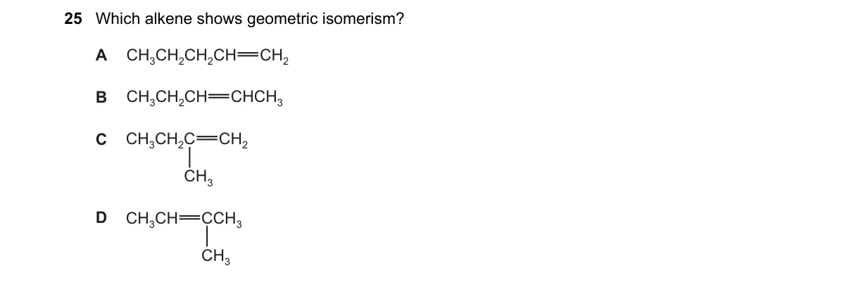 Question 25 from 9701/13/M/J/24