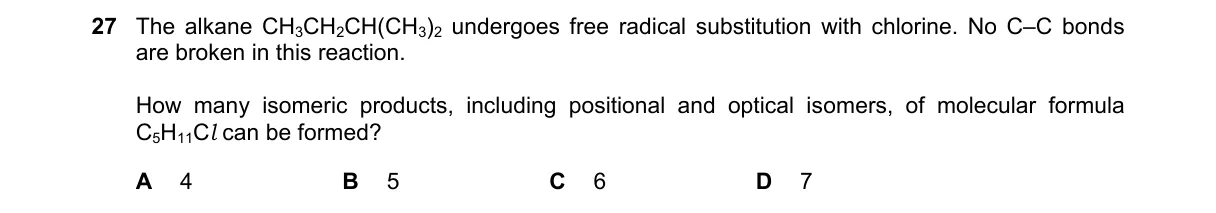 Question 27 from 9701/13/M/J/24