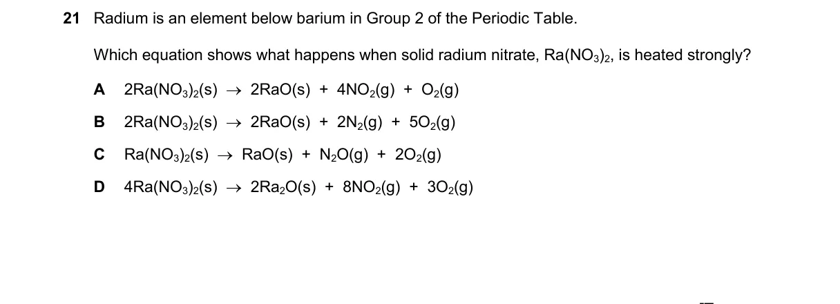 Question 21 from 9701/11/M/J/25