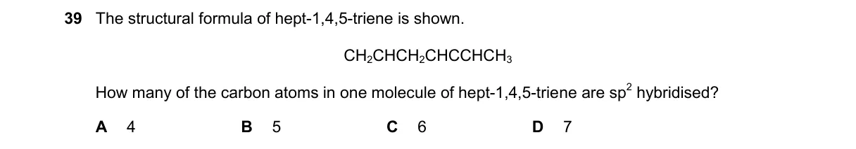 Question 39 from 9701/11/M/J/25