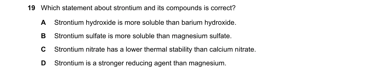 Question 19 from 9701/12/M/J/25
