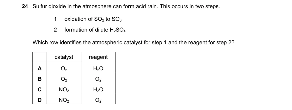 Question 24 from 9701/12/M/J/25