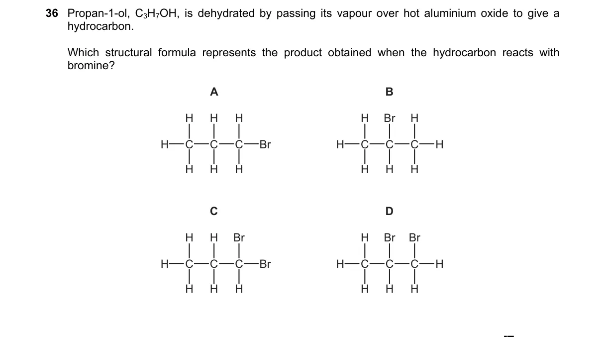 Question 36 from 9701/12/M/J/25