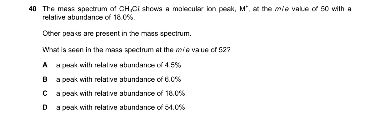 Question 40 from 9701/12/M/J/25