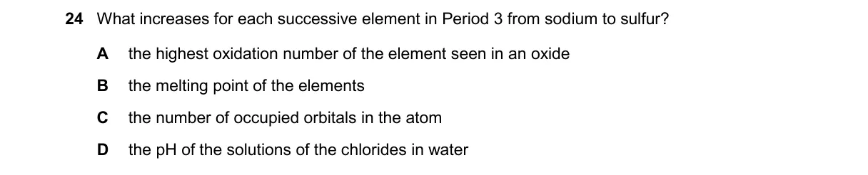 Question 24 from 9701/14/M/J/25