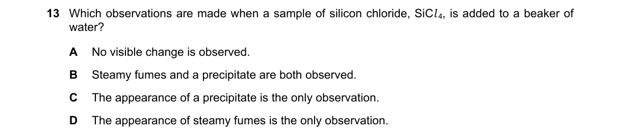 Question 13 from 9701/12/O/N/18