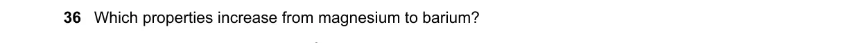 Question 36 from 9701/13/O/N/18