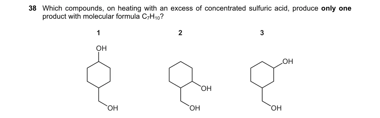 Question 38 from 9701/13/O/N/19