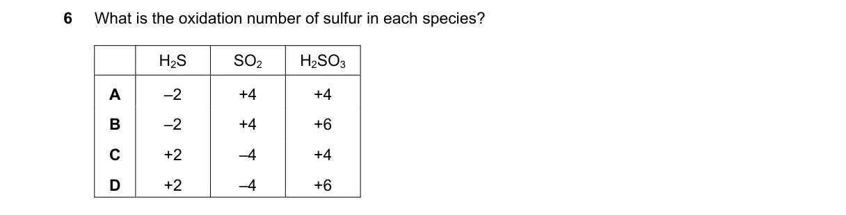 Question 6 from 9701/13/O/N/19