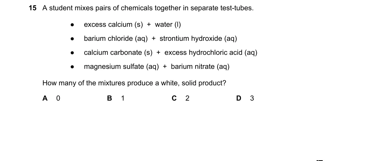 Question 15 from 9701/11/O/N/20