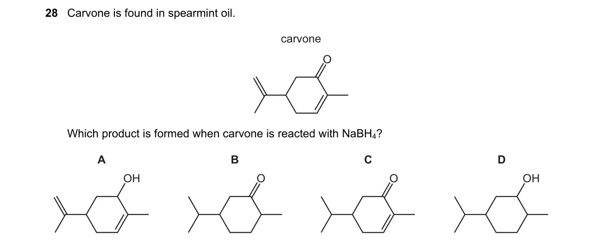 Question 28 from 9701/11/O/N/20