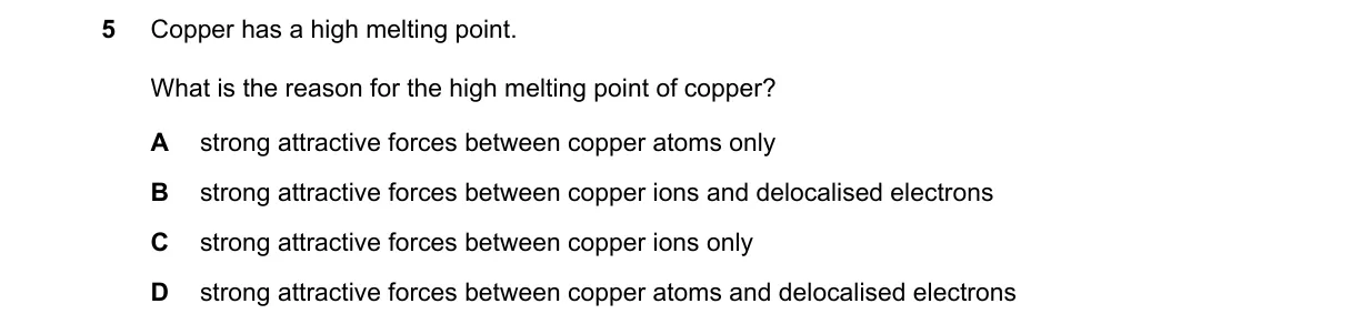 Question 5 from 9701/11/O/N/20