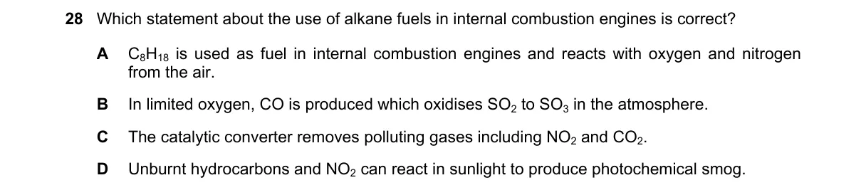 Question 28 from 9701/12/O/N/20