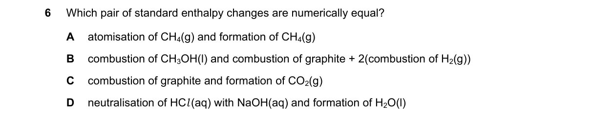 Question 6 from 9701/13/O/N/20