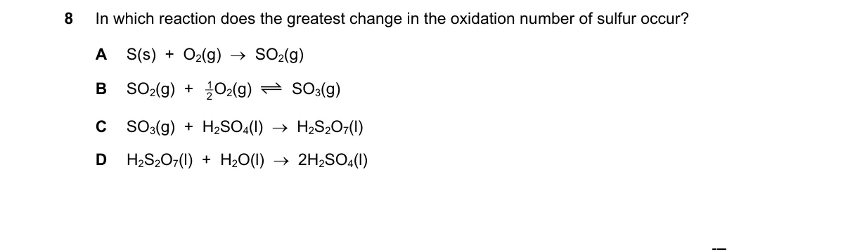 Question 8 from 9701/13/O/N/20