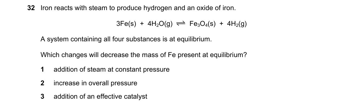 Question 32 from 9701/11/O/N/21