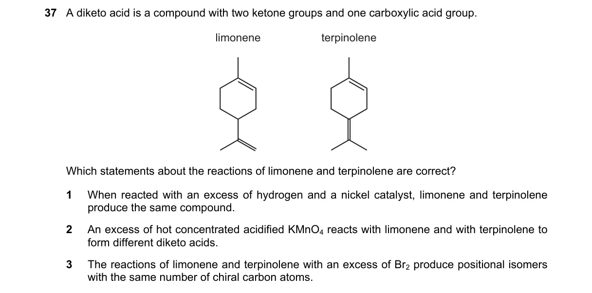 Question 37 from 9701/11/O/N/21