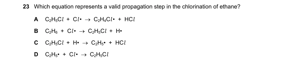 Question 23 from 9701/12/O/N/21