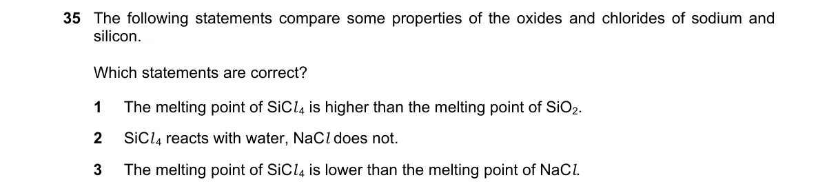 Question 35 from 9701/12/O/N/21