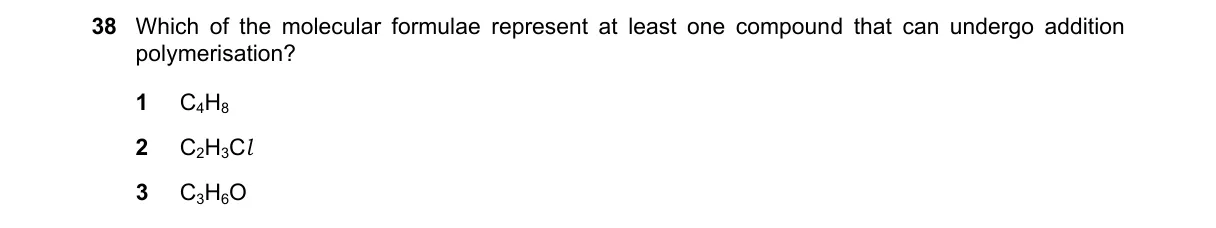 Question 38 from 9701/12/O/N/21