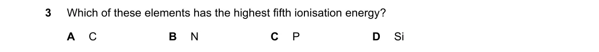 Question 3 from 9701/13/O/N/21