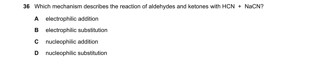 Question 36 from 9701/12/O/N/22