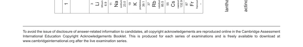 Question 3 from 9701/12/O/N/23