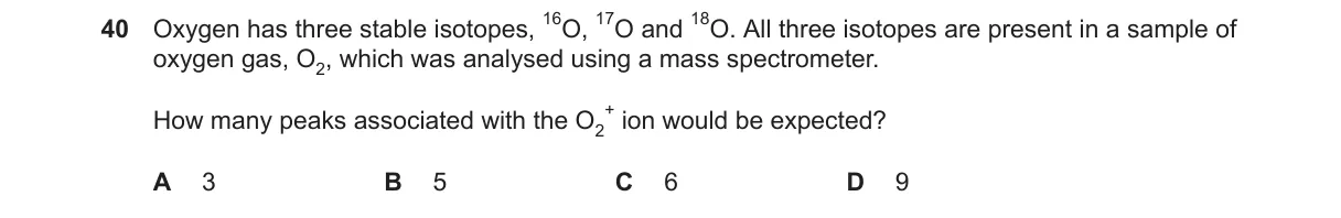 Question 40 from 9701/12/O/N/23