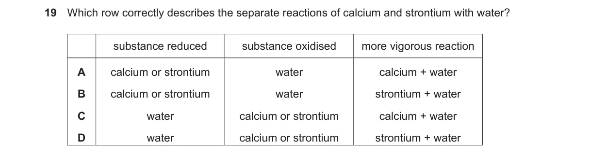 Question 19 from 9701/13/O/N/23