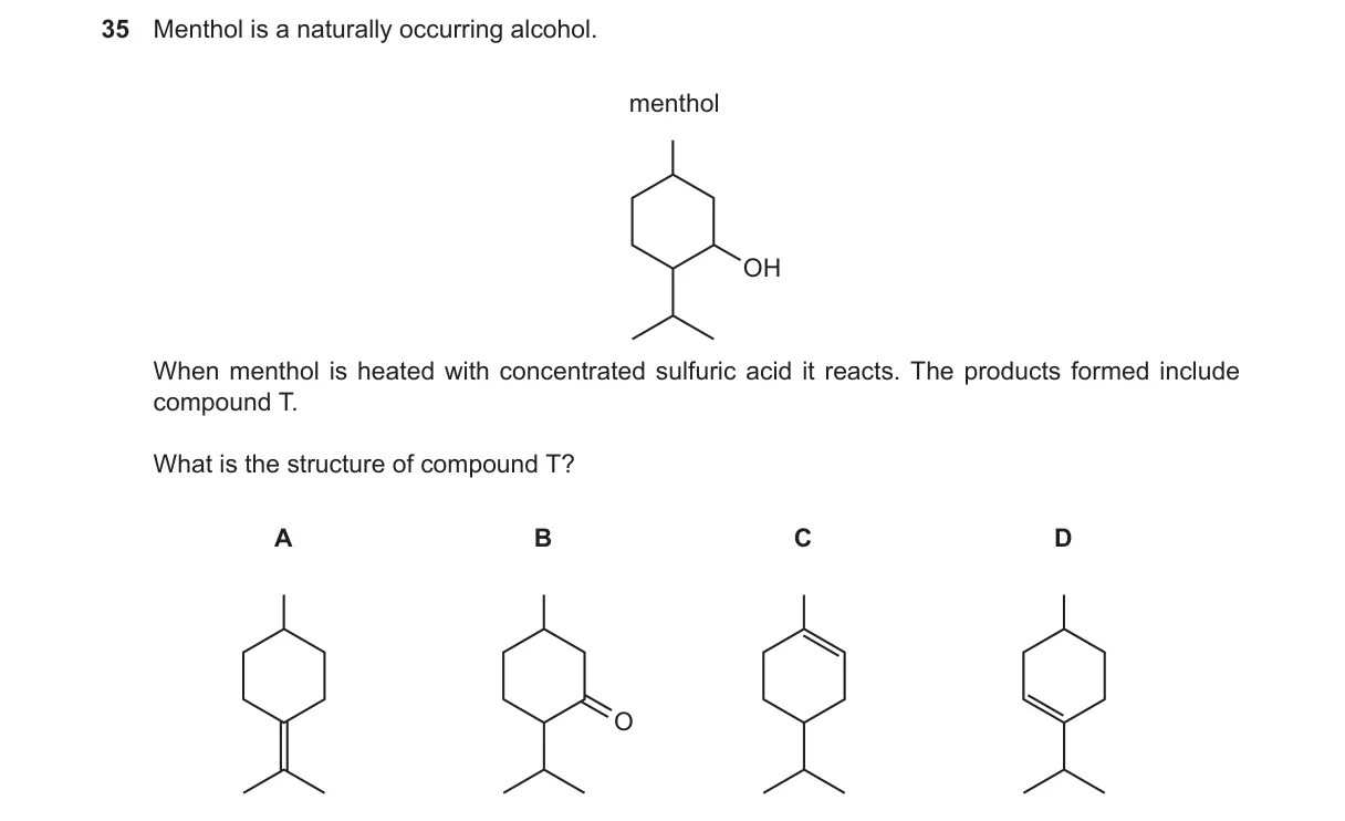 Question 35 from 9701/13/O/N/23