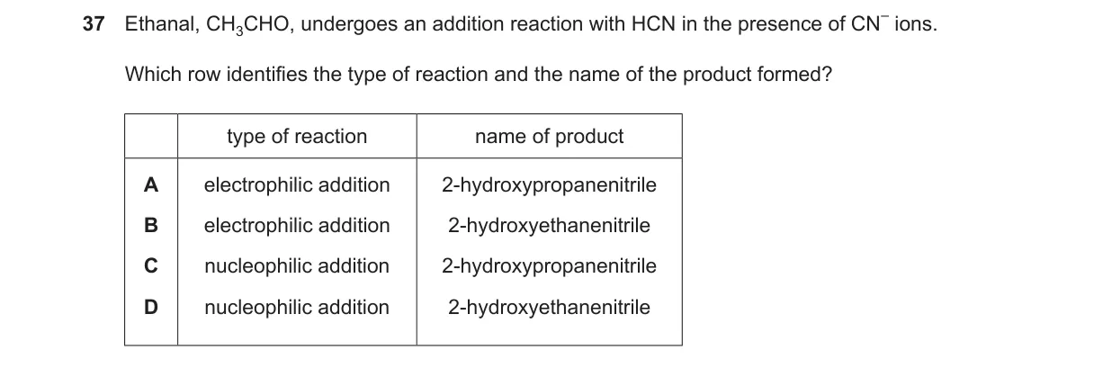 Question 37 from 9701/13/O/N/23