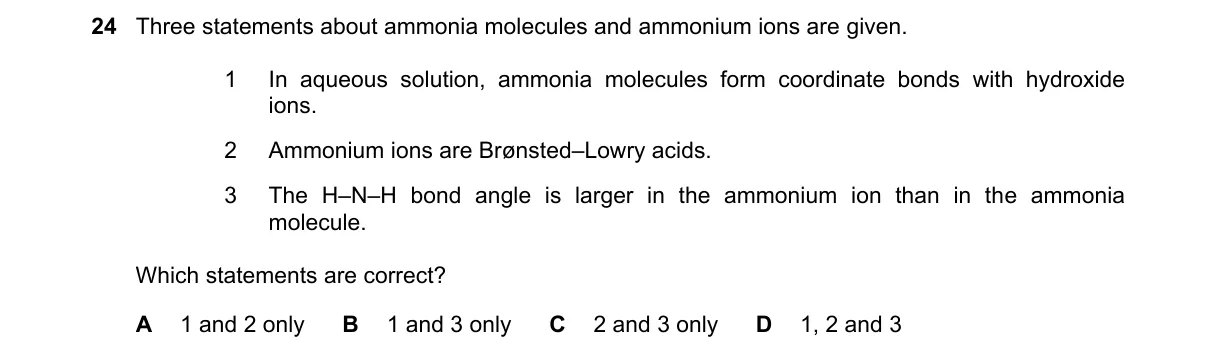 Question 24 from 9701/13/O/N/24