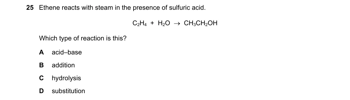 Question 25 from 9701/13/O/N/24