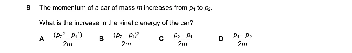Question 8 from 9702/11/M/J/18
