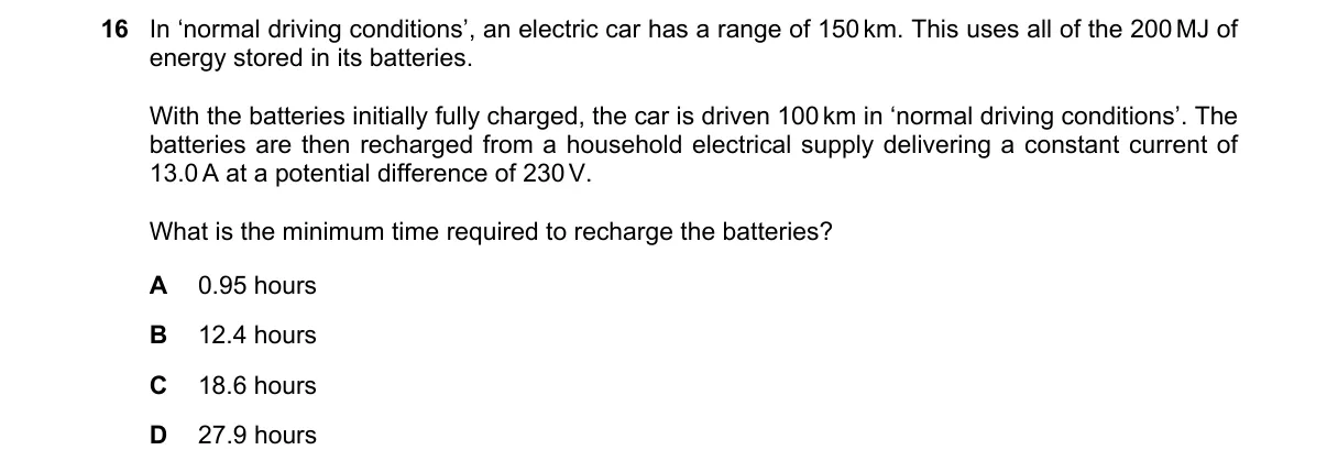 Question 16 from 9702/12/M/J/18