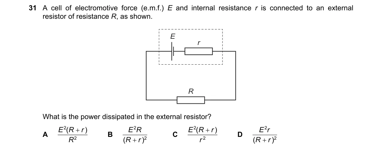 Question 31 from 9702/13/M/J/18