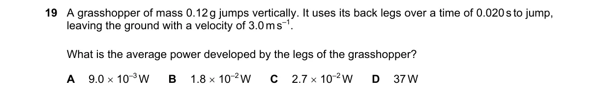 Question 19 from 9702/11/M/J/19