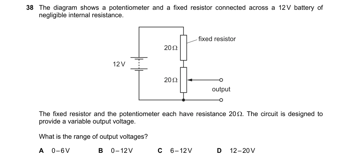 Question 38 from 9702/11/M/J/19