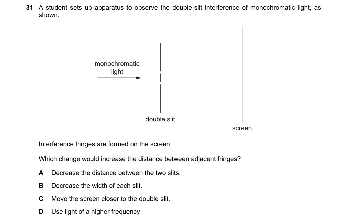Question 31 from 9702/12/M/J/19