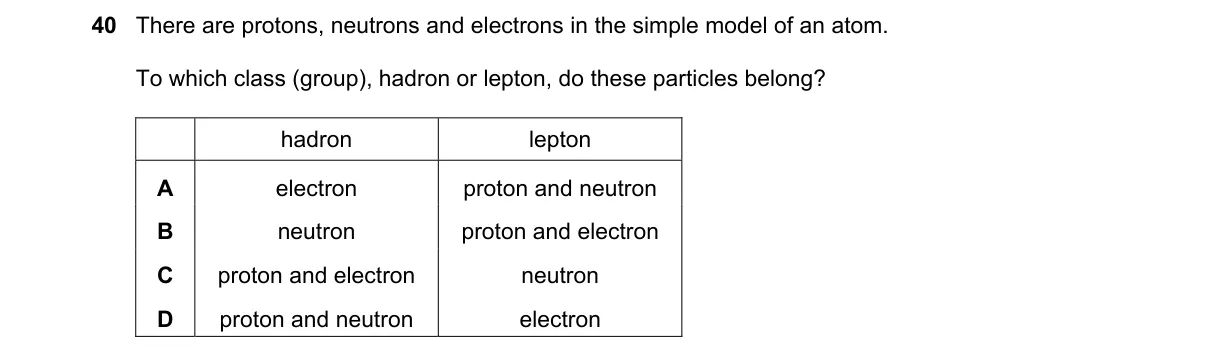 Question 40 from 9702/12/M/J/19