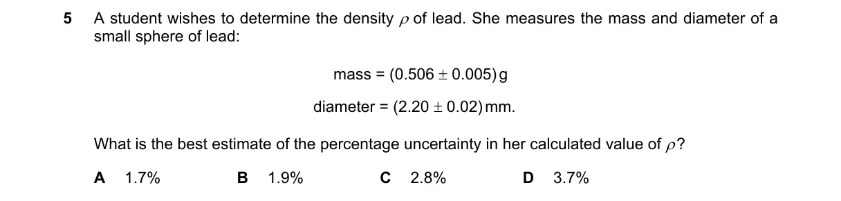 Question 5 from 9702/12/M/J/19