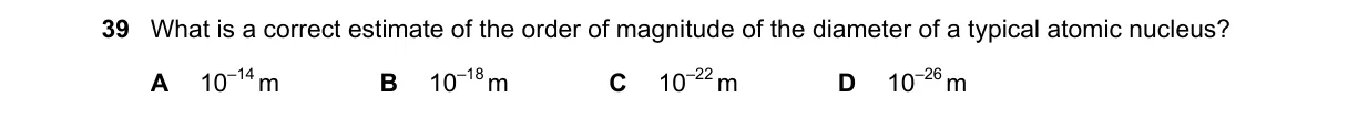 Question 39 from 9702/13/M/J/19
