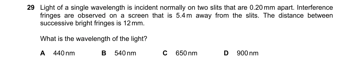 Question 29 from 9702/11/M/J/20