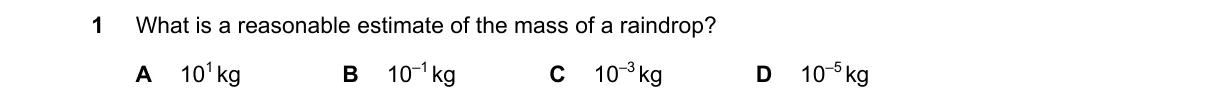Question 1 from 9702/12/M/J/20