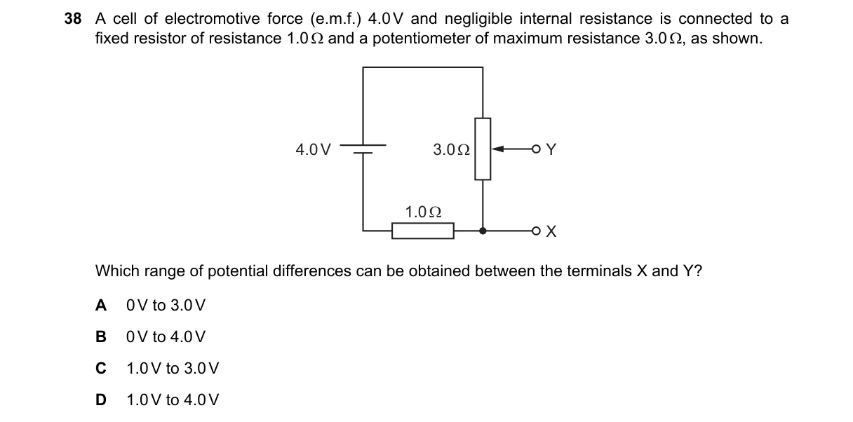 Question 38 from 9702/13/M/J/20