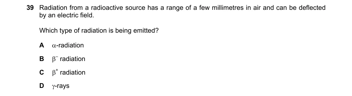 Question 39 from 9702/13/M/J/20