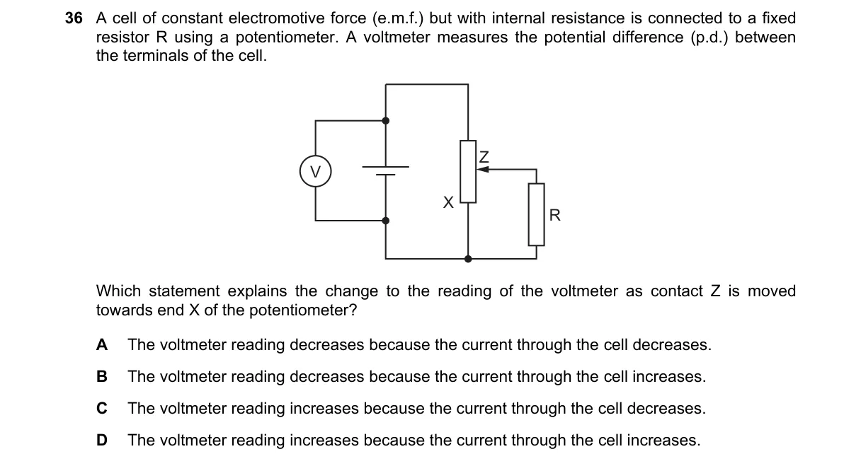 Question 36 from 9702/12/M/J/21