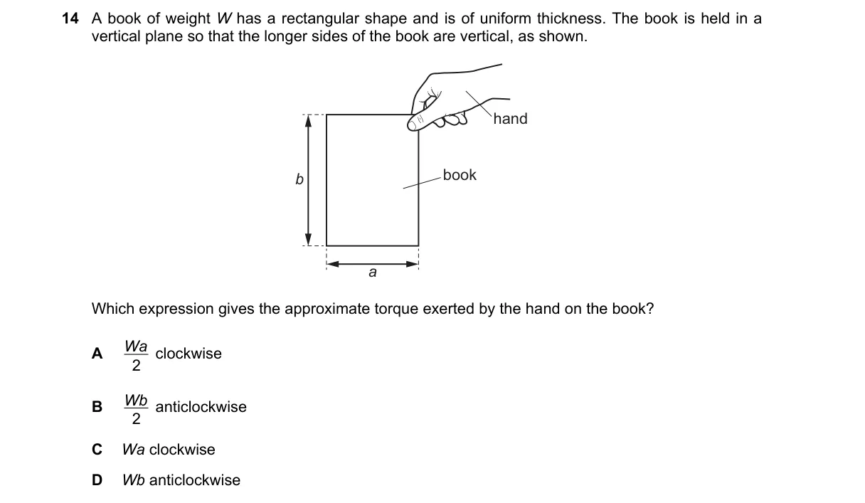 Question 14 from 9702/13/M/J/21