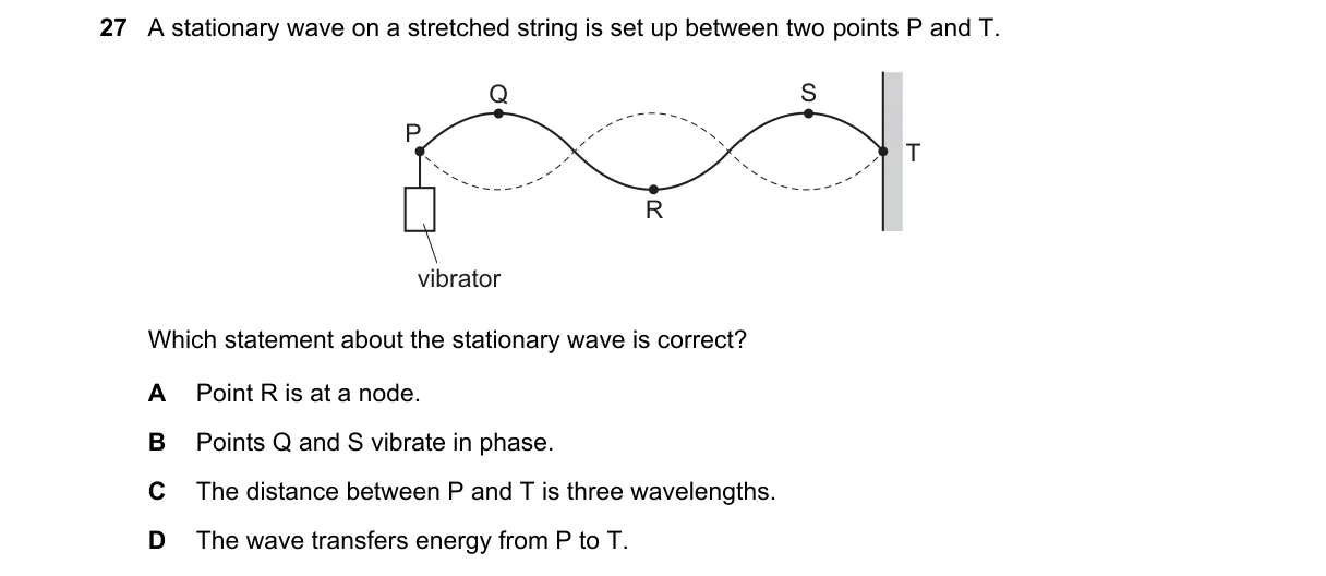 Question 27 from 9702/12/M/J/22