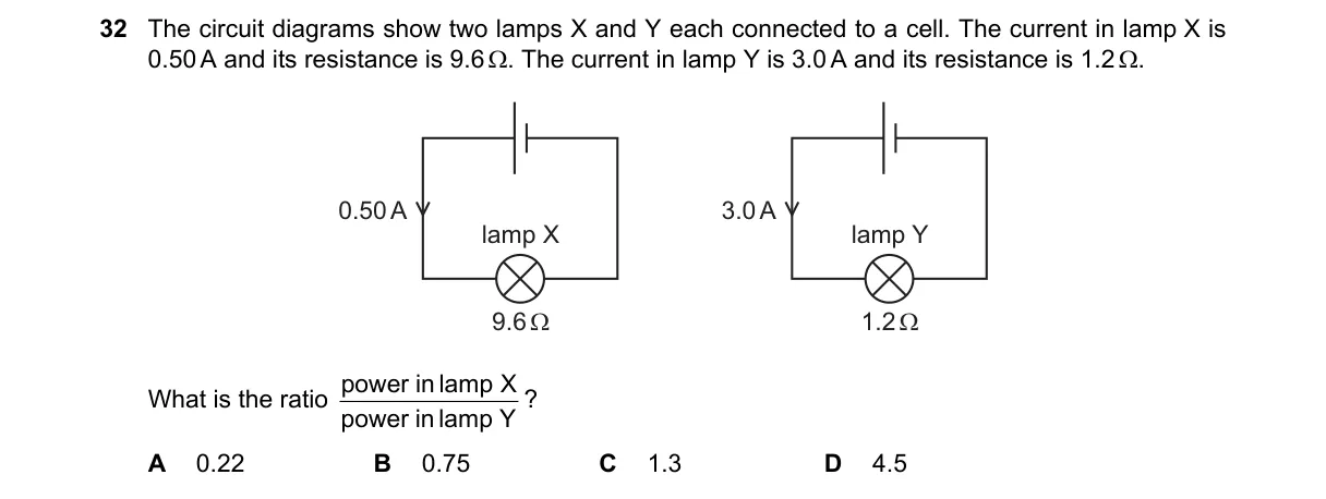 Question 32 from 9702/12/M/J/22